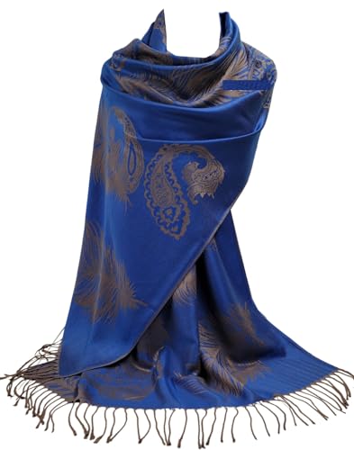 Écharpe style Pashmina GFM à imprimé floral et paisley modèle FRL4