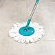 Beldray Antibac Spin Mop - String Mop mit Eimer, Dual Compartment Mop Eimer, Sauberes & Schmutziges Wasser, 2 Griffe für einfache Manövrierbarkeit, Pedalaktivierte Schleuderfunktion, Nachfüllmoppkopf