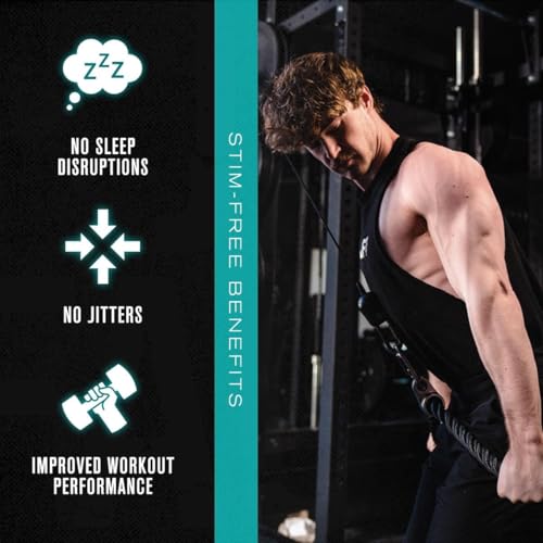 Image of Jacked Factory Pumpsurge Caffeine Free Pre Workout for Men & Women - Nootropic Booster & Stim Free Pre Workout - Intense Pumps, Enhanced Focus - 30 Servings, Strawberry Lemonade