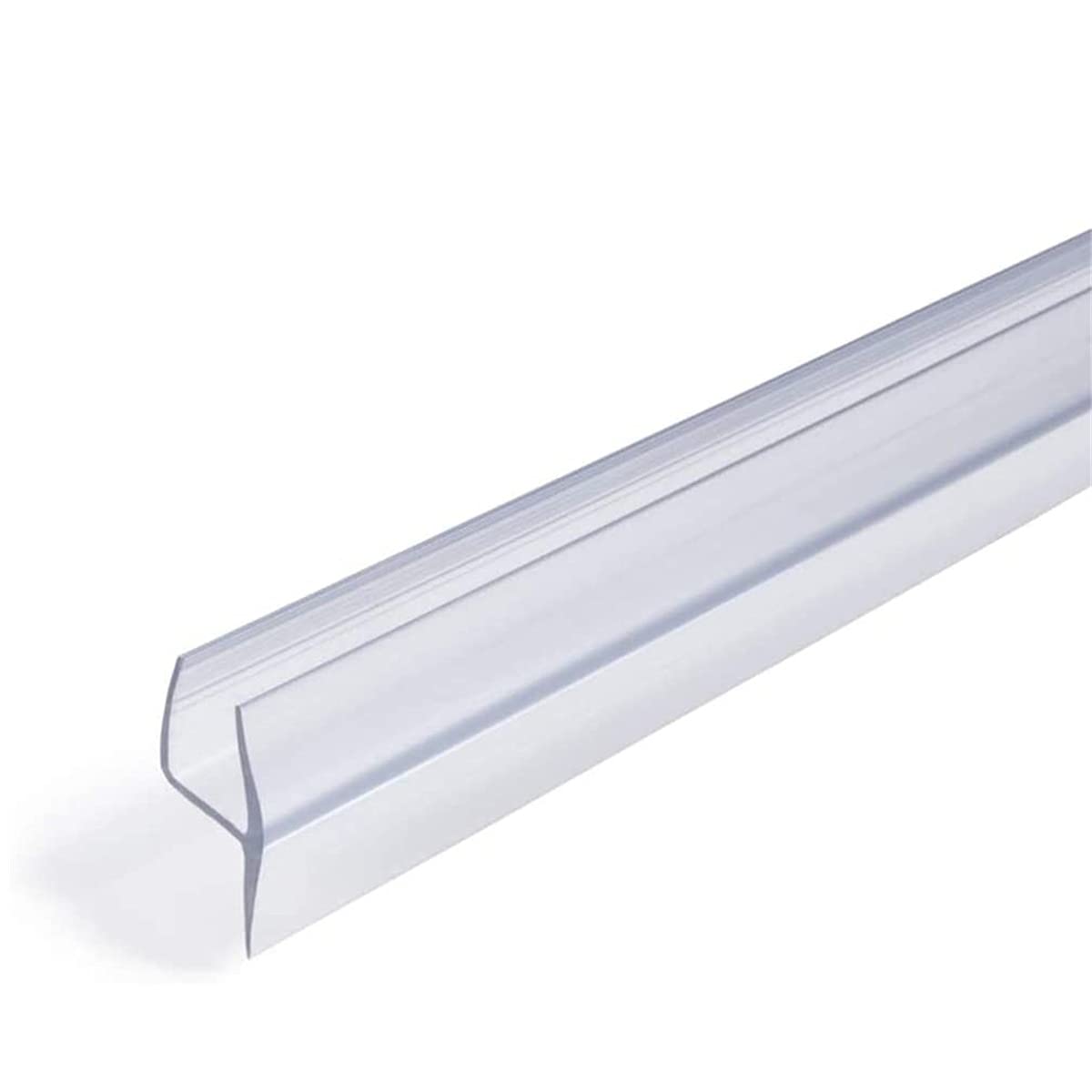 Bath Shower Screen Door Seal for 6-12mm Glass,for Shower Screen Seal Rubber Straight Glass Guard Bath Bottom Shower Door,Multi Size (6 mm,h Type 200 cm)