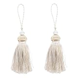 Pompons décoratifs pour meubles : faciles à installer et à remplacer, ils peuvent être facilement utilisés pour décorer vos rideaux et autres tissus