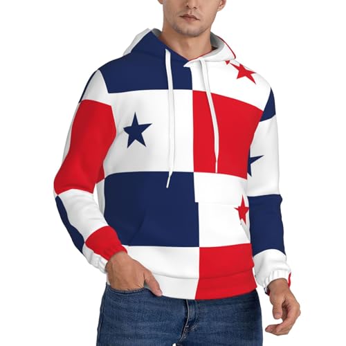 Sweat à capuche épais haut de gamme homme motif Panama finitions soignées