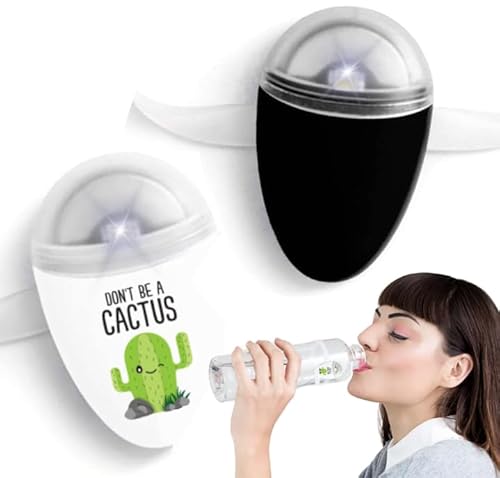 Ulla Drink Water Reminder, Smart Light for Water Bottle, Fits Most Bottles, Lights Up when Time to Drink, Hidrate Smart Water Bottle Reminder to Drink, Smart Hydration Reminder, Water Tracker BUNDLE