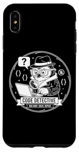 Code Detective �o�O�n���g ���� ���s�[�g �\�t�g�E�F�A QA �G���u���� �X�}�z�P�[�X iPhone XS Max �p