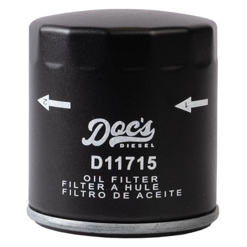 Doc's Diesel Oil Filter D11715 | Compatible with Chevrolet/GMC 3.0L Duramax 2020+ | Replaces PF66