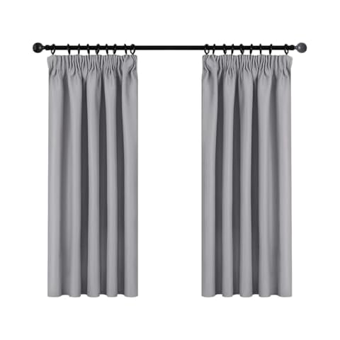 Topfinel Rideaux Occultants Gris Clair Cover