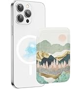 BayPastel X for MagSafe Card Wallet,Slim Leather Magnetic Phone Wallet Design Stick on Credit Car...