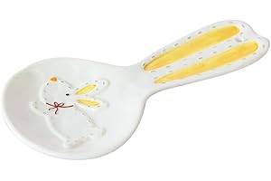 Adorable Ceramic Easter Bunny Spoon Rest