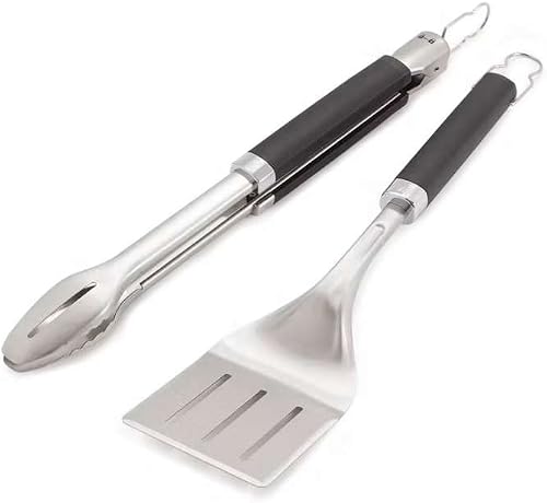 Weber Premium Grill Tool Set - Large, 2-piece made of sta…