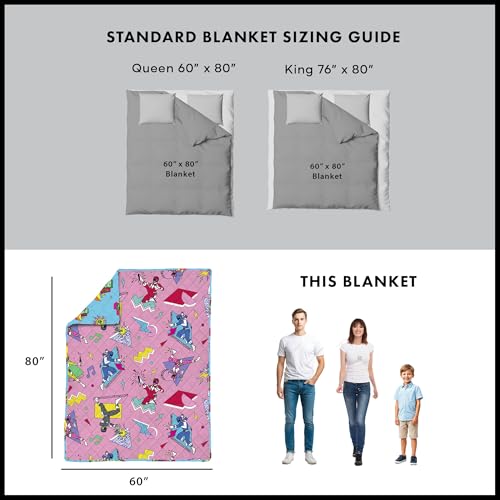 Image of Northwest Power Rangers Retro Twin Quilted Blanket, Comfy Throw, Adults Boys Girls, Soft Lightweight Bedding for Bed, or Couch, 60 x 80 inches
