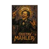 ZYGNBHL Dirigent Gustav_Mahler Leinwand-Kunstdruck, Poster 