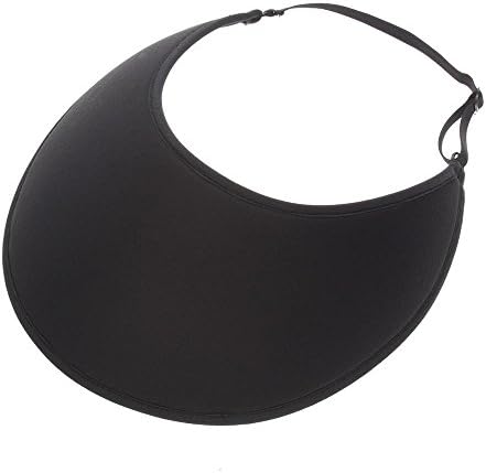 No Headache XL Lites Adjustable Sport Sun Visor (Black)