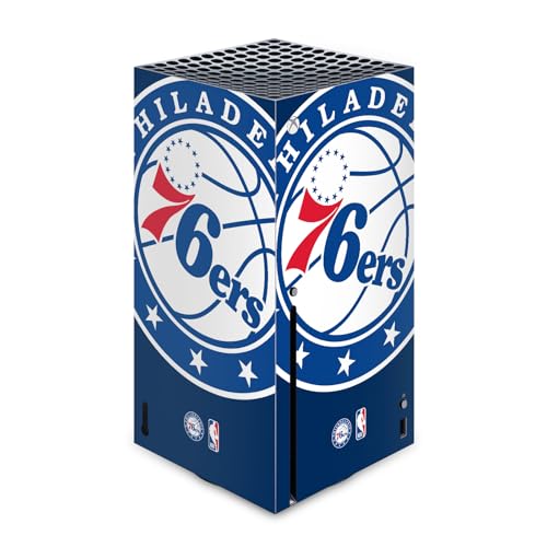 Autocollant Xbox Series X NBA Philadelphia 76ers skin vinyle Head Case Designs