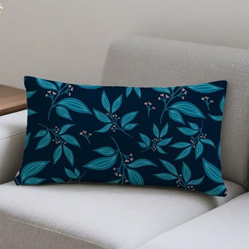 Funda cojín sofá de hojas para decorar el dormitorio este autumn 4