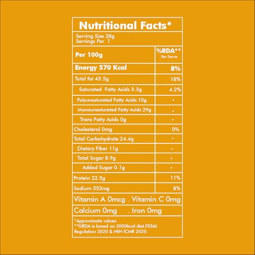 Image of Unifit Barbeque Almonds 40g | Roasted with Smoky Barbeque Almonds (BBQ) | High Protein Party Snacks, Healthy Crunchy Snack, Dry Roasted, Healthy Anytime Snacks