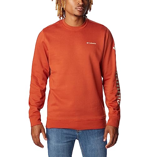 Columbia Men's Trek Crew, Warp Red CSC Sleeve Logo, 3X Tall