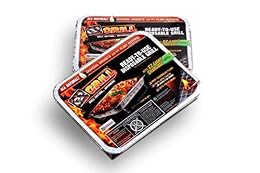 EZGRILL Disposable Charcoal Grill Ideal for Camping and Tailgate Parties -Pack of 2 Portable, Easy To Light, and Convenient charcoal grill Lasts 1.5 hours Grill Anytime, Anywhere