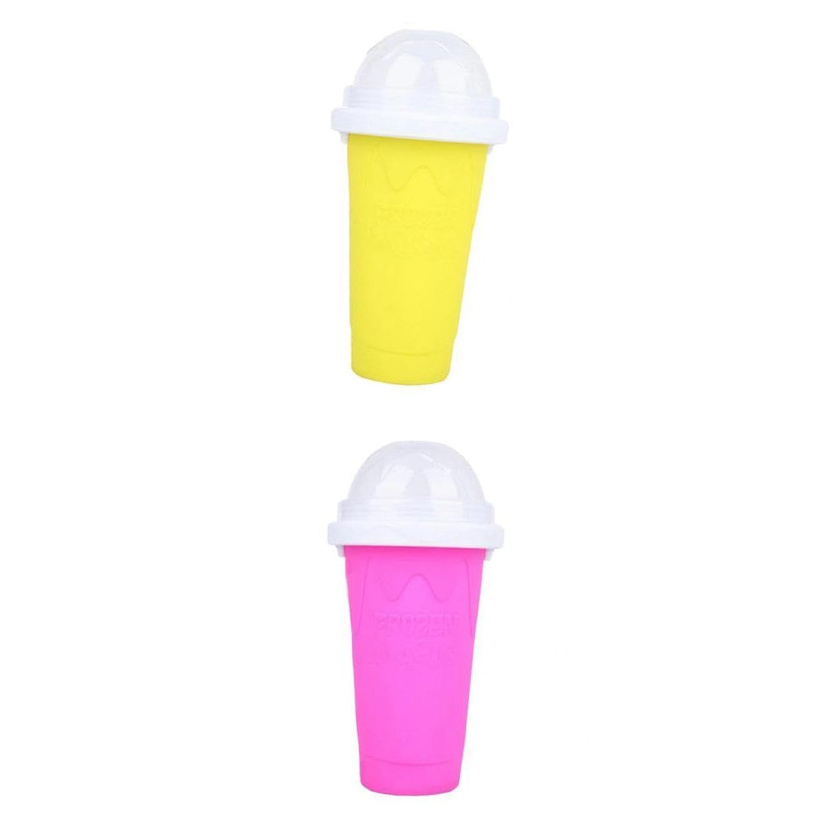 MERISHOPP 2x Quick Frozen Smoothies Cup Pinch Cup Ice Cream Maker for Family|Home & Garden|Kitchen, Dining & Bar|Small Kitchen Appliances|Ice Cream Makers-image-19
