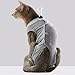 La La Pet®Adjustable Cat Surgery Recovery Suit Female Protective Kitten Surgical Recovery Suit Male Anti Licking Cat Neuter Body Recovery Shirt Breathable Cat Onesie for Cats After Surgery Large
