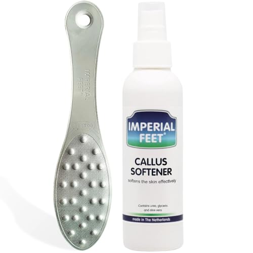 Imperial Feet Callus Softener Spray for Feet Extra Strength – Callus Remover for Feet & Toes, Hard Skin Remover for Dry Cracked Heels, Foot Dead Skin Remover for Pedicure & Foot Care