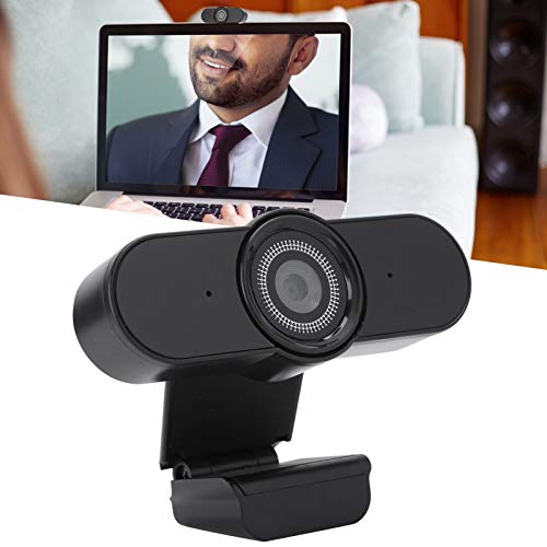 Elprico 1080P HD Webcam, 5MP Autofokus-Webkamera mit Mikrofon für Desktop-Computer PC für Videoaufzeichnung Plug and Play – Bild 7