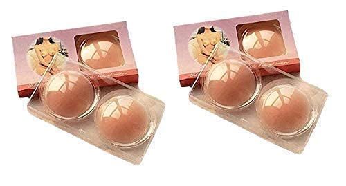 Nipple Covers Reusable Comfortable Invisible Adhesive Silicone for Women and girls (Comb of 2 pcs)-image-25