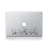Calvin and Hobbes Dancing Line Vinyl Sticker for MacBook (13-inch MacBook and 15-inch MacBook) /...
