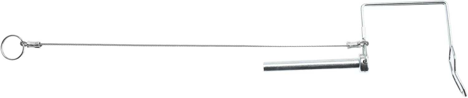 20 Packs Trailer Coupler Pin, 5/16 Inch Diameter x 2-3/4 Inch Wire Lock Pin, Heavy Duty Shaft Locking Pin, Safety Coupler Pin, Square Lock Pins for Lawn Garden