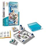 SmartGames Atlantis Escape; a 3D Path-Building Travel Game for Kids and Adults, a STEM Focused Cognitive Skill-Building Brain Game - Brain Teaser for Ages 8 & Up, 60 Challenges.