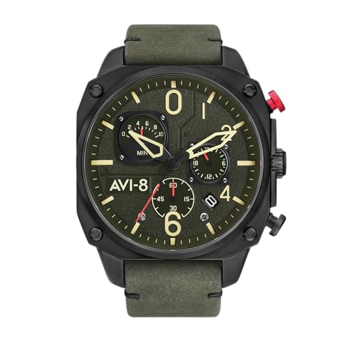 AVI-8 Hawker Hunter AV-4052 Montre chronographe à Quartz Japonais pour Homme...