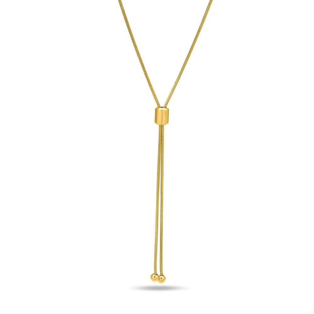 palmonas 18k Gold Plated Wrap Lariat Necklace for Women - Gift for Girls & Women | Waterproof & Anti-Tarnish Necklace-picture-31