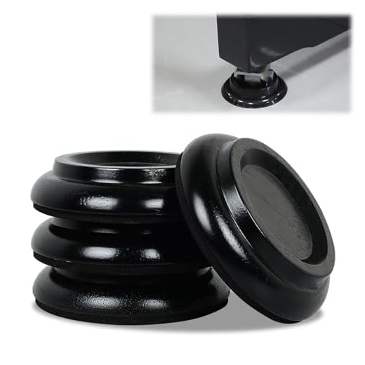Almohadillas de Piano Verticales, Almohadillas de Piano de Cola, Almohadillas para Patas de Piano, Protección para Patas de Piano, Antideslizante, Insonorizado, para Pianos, Sofás, Camas, 4 Piezas