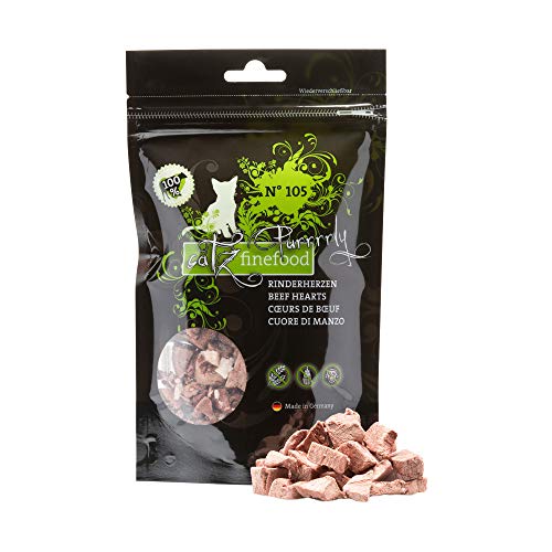 Catz finefood Purrrrly No. 105 Rinderherzen 35g