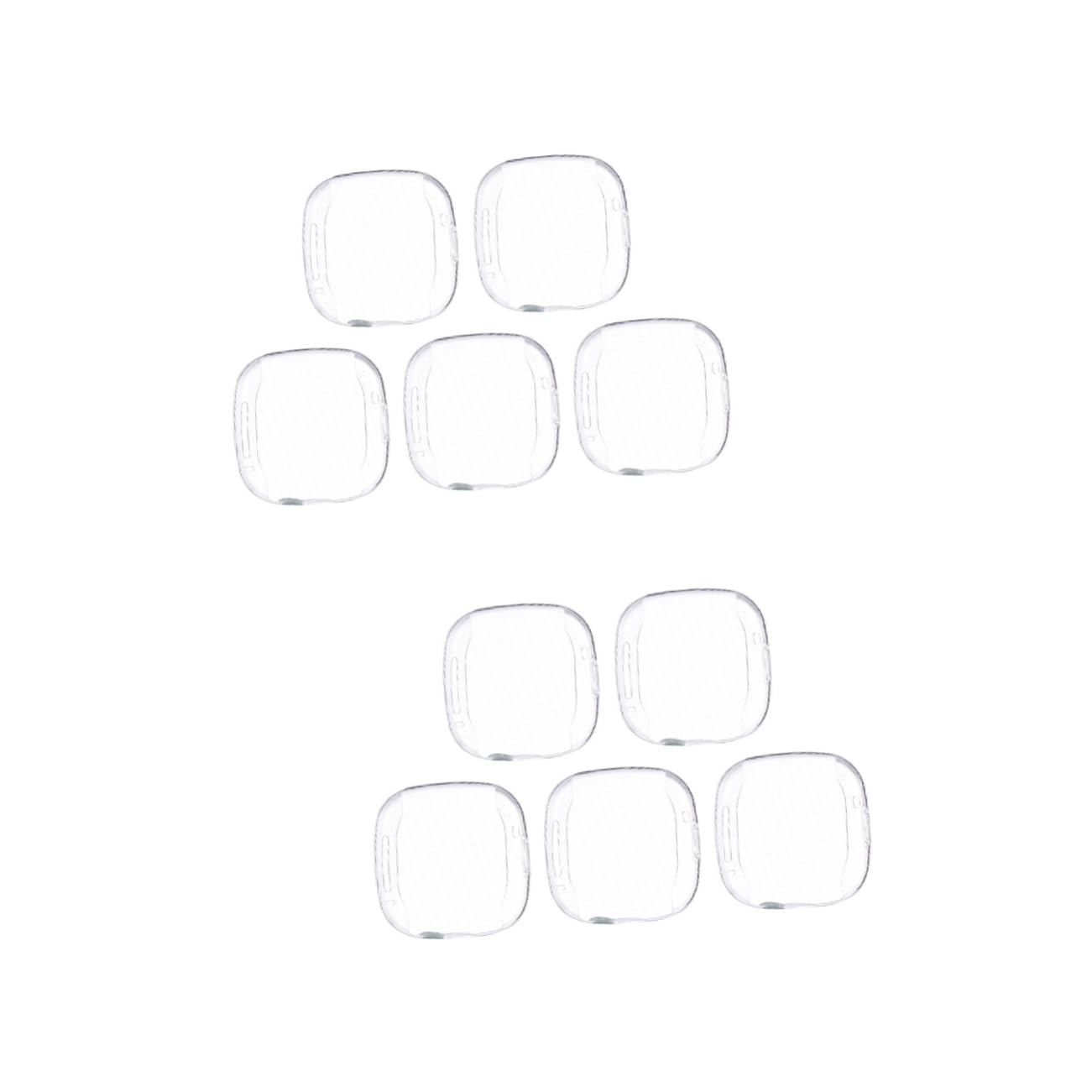 OSALADI 10 Pcs Watch Case Frame Protector Watch Ring Watch Protective Frame Anti Scratch Watch Cover Computer Accessories Watch Cover Protector Bumper Case Dial Case Glass Screen Tpu Shell