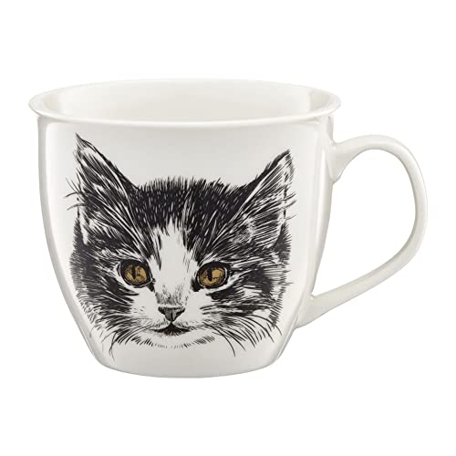 Kaffeetasse Tasse XXL 550 ml Porzellan Becher Teetasse Tasse Wild...