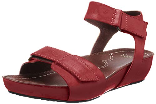 Sanita 461201-4 Women's Vana Sandal Red 39 M EU (Women's 8-8.5 US)