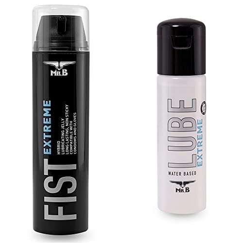 Gleitmittel - Mister B FIST EXTREME Lube 200 ml Lubricant auf Silikon Basis & Mister B LUBE Extreme - Lubrifiant Désensibilisant à Base d'Eau, 100 ml Cover