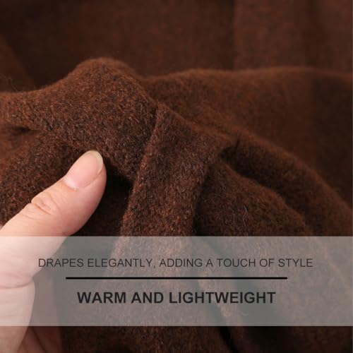 2026 Pashmina Shawl Wraps Women Knitted Shawls And Wraps For Women Cardigan Cape Poncho Shawl Shawl Scarf (gray)3