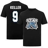 Clayton Keller Shirt Tshirt T-Shirt Black Hockey 100% Cotton Shirt Jersey for Mens/Womens/Kids