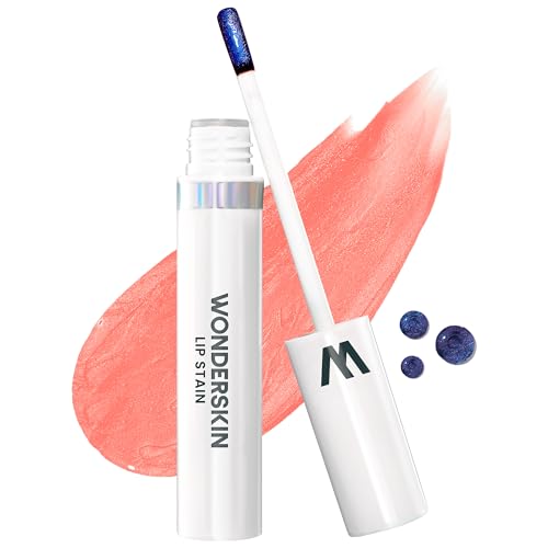 Image of Wonderskin Wonder Blading All Day Lip Stain Peel Off Masque - Long Lasting, Waterproof and Transfer Proof Pink Lip Tint, Matte Finish Peel Off Makeup (Crush Masque)