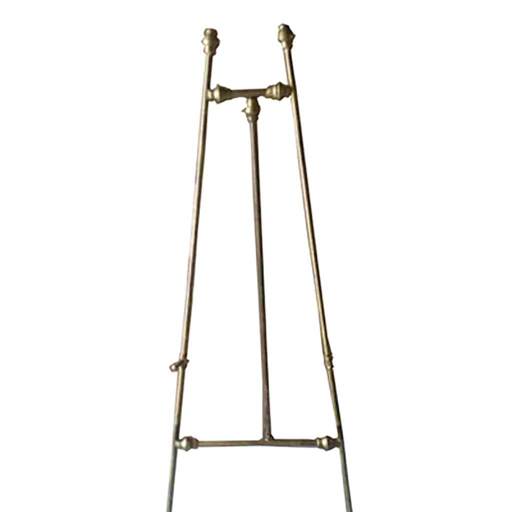 HADECOLL Strong And Durable Floor Easel,Portable Tripod,150Cm/ 59 Inch Adjustable Height - Painting Display Exhibition Wedding Fits Small And Large Metal Easels,D