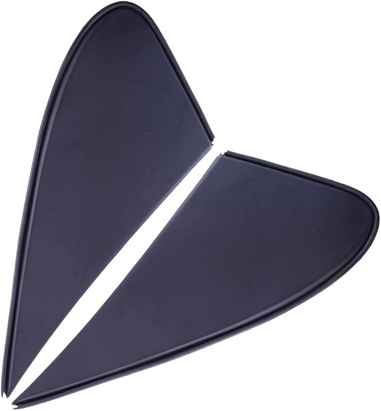 Par de acabamentos triangulares das capas dos retrovisores laterais para Toyota Corolla 2003–2008 – ciciTree