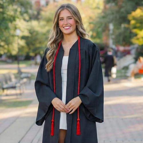 Image of GraduationMall Graduation Honor Cord 68 inch Red