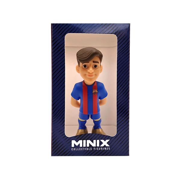Muñecos Jugadores Barça 7cm Figuritas FC Barcelona MINIX Pack 5 Jugadores - Alonso, Araújo, Gavi, Ter Stegen, Ferran Torres, 7 Cm, Ideal Para Colección O Tarta Colección Fútbol Española