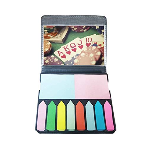 Marque-page Poker Poker Poker As de Cœur note autocollante colorée en boîte