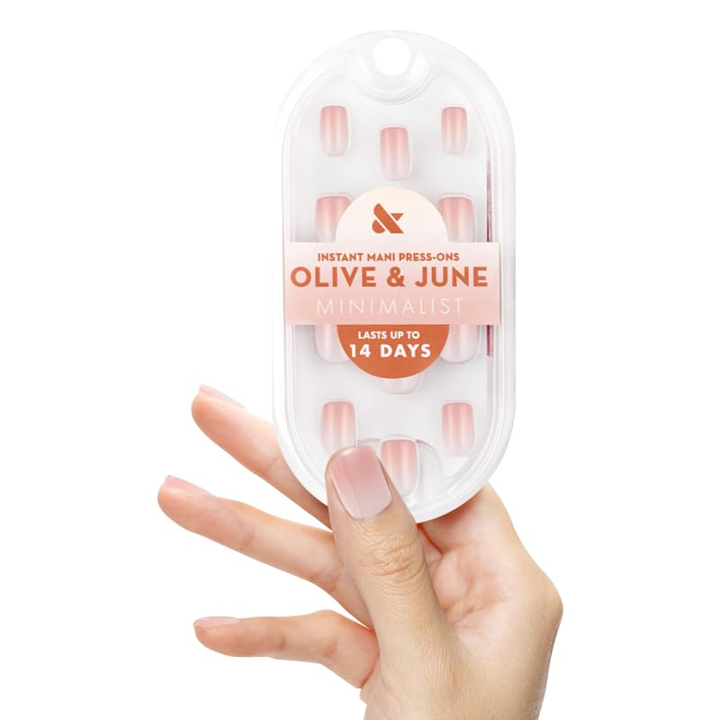 Olive & June Mani Minimalist Instant Press-On Nails | (Glue) Extra...
