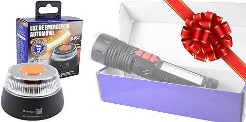 Hepoluz Luz De Emergencia V16 Dgt Geolocalizada Homologada Linterna Recargable Con Sirena De Emergencia Hepoluz Luz De Emergencia V16 Dgt Geolocalizada Homologada Linterna Recargable Con Sirena De Emergencia