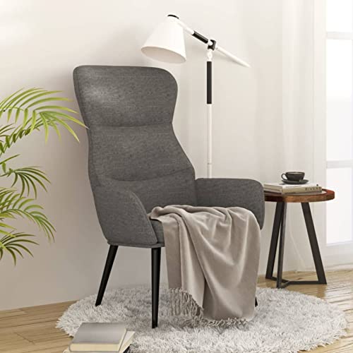 ShGaxin Sillón de Relax, Butaca, Sillon Orejero, Sillon Lactancia, Sillones para Personas Mayores, Butacas De Cine, Sillon Individual, Sillon Tantra, Sillon Salon, de Tela Gris Claro
