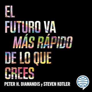 Diseño de la portada del título El futuro va m&aacute;s r&aacute;pido de lo que crees