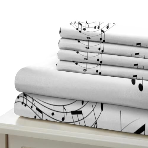 Housse de couette microfibre résistante 220x240cm chic imprimé 3D abstrait - 7